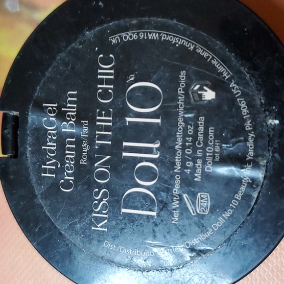 Doll 10 HydraGel Cream Balm 4oz - Picture 2 of 2